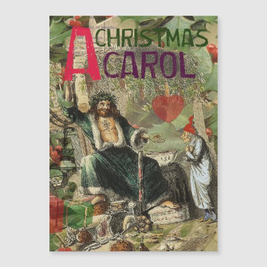 Geest van Kerst Heden Illustratie Scrooge (Voorkant)