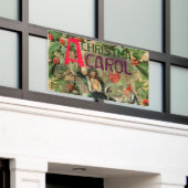 Geest van Kerst Heden Illustratie Scrooge Spandoek (Buitenkant Gebouw)