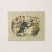 Geest van Kerst Heden Scrooge Legpuzzel (Horizontaal)