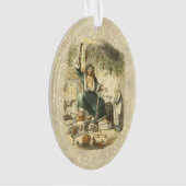 Geest van Kerst Heden Scrooge Ornament (voorkant)
