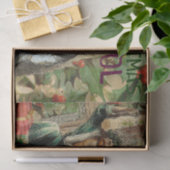Geest van Kerst Present Illustratie Scrooge Tissuepapier (Geschenk)