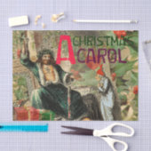 Geest van Kerst Present Illustratie Scrooge Tissuepapier (Craft)