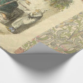 Geest van Kerstmis Heden Scrooge Cadeaupapier (Hoek)