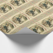 Geest van Kerstmis Heden Scrooge Cadeaupapier (Hoek)