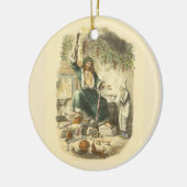 Geest van Kerstmis Heden Scrooge Keramisch Ornament (Links)