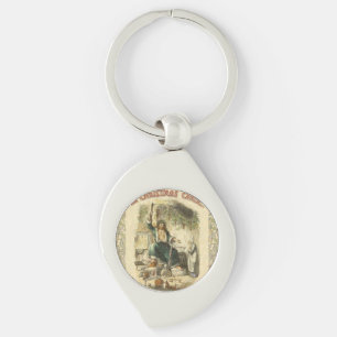 Geest van Kerstmis Heden Scrooge Sleutelhanger