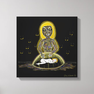 Geest van liefdevolle vriendelijkheid canvas afdruk