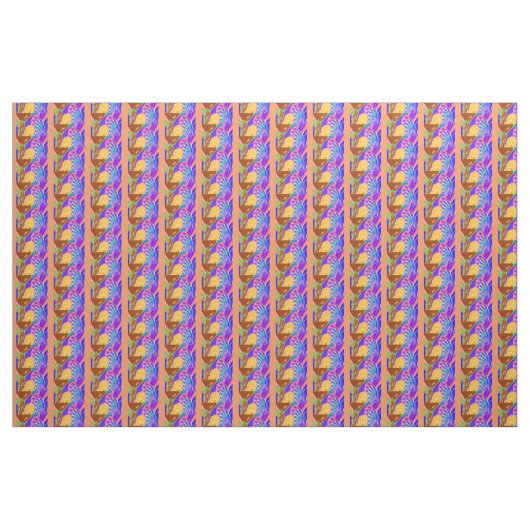 Geest van Madeira Stof (Yard (91,4 cm))