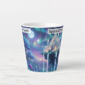 Geest Van Neverland Word Nooit Groot Gepersonalise Latte Mok (Voorkant)