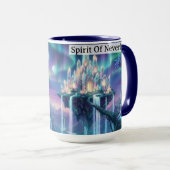 Geest van Neverland Word nooit volwassen Persoonli Mok (Voorkant rechts)