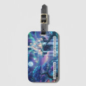 Geest van Nooitgedachtland Word Nooit Groot Gepers Bagagelabel (Voorkant (verticaal))