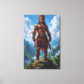 Geest van Nusantara Canvas Afdruk (Voorkant)