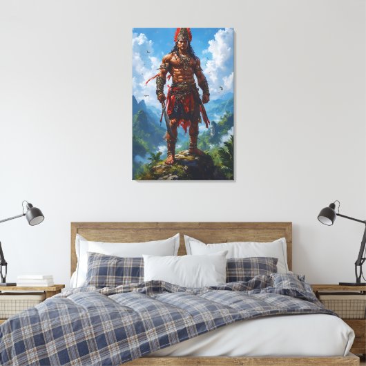 Geest van Nusantara Canvas Afdruk (Insitu (Slaapkamer))