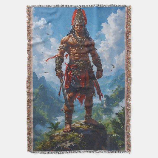 Geest van Nusantara Deken (Voorkant Verticaal)