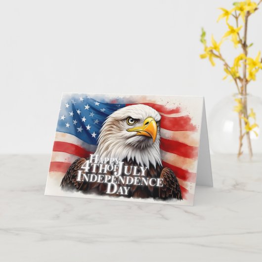 Geest van onafhankelijkheid kaart (Gele Bloem)