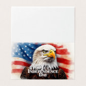 Geest van onafhankelijkheid kaart (Buitenkant ongevouwen)
