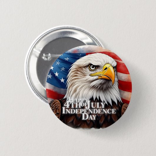 Geest van onafhankelijkheid ronde button 5,7 cm (Voorkant /achterkant)