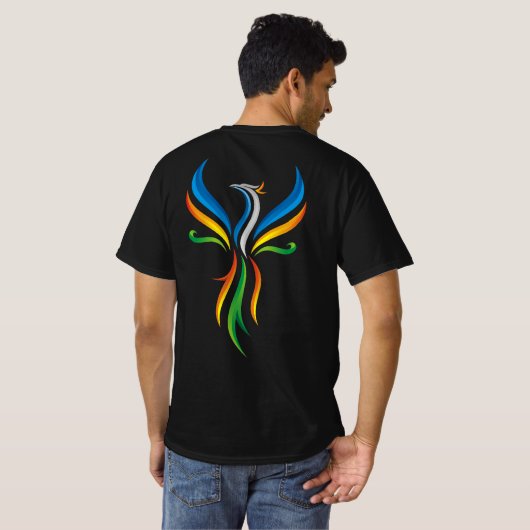 Geest van Phoenix T-shirt (Achterkant volledig)