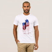 Geest van Puerto Ricaanse Boxing T-Shirt (Voorkant volledig)