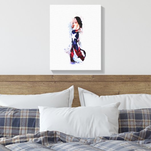 Geest van Puerto RIco Canvas Afdruk (Insitu (Slaapkamer))