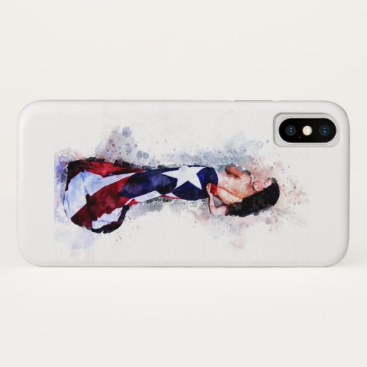 Geest van Puerto Rico Case-Mate iPhone Case (Achterkant (horizontaal))