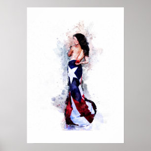 Geest van Puerto Rico Poster