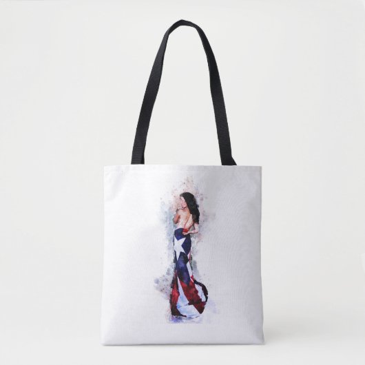 Geest van Puerto Rico Tote Bag (Voorkant)