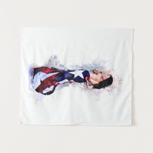 Geest van Puerto Rico Wandkleed (Voorkant (horizontaal))