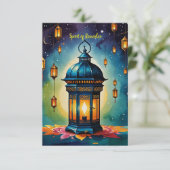 Geest van Ramadan Bedankkaart (Staand voorkant)