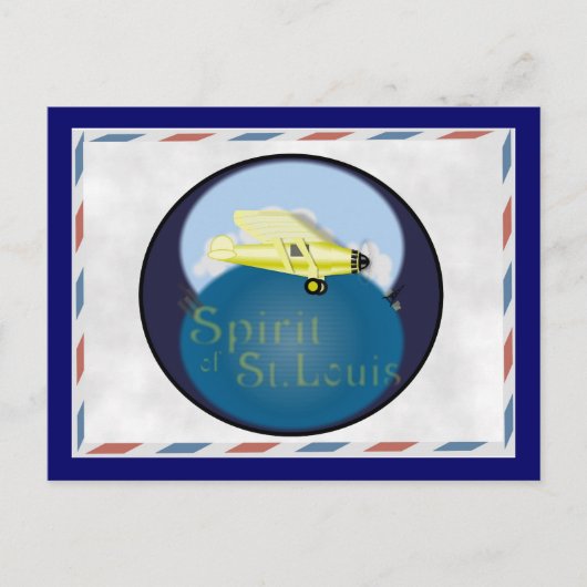 Geest van St. Louis Briefkaart (Voorkant)