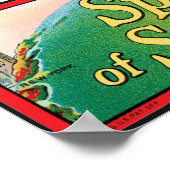 Geest van St. Louis Cigar Label Poster (Hoek)