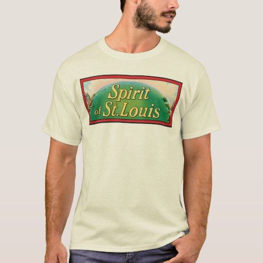Geest van St. Louis Cigar Label T-shirt (Voorkant)