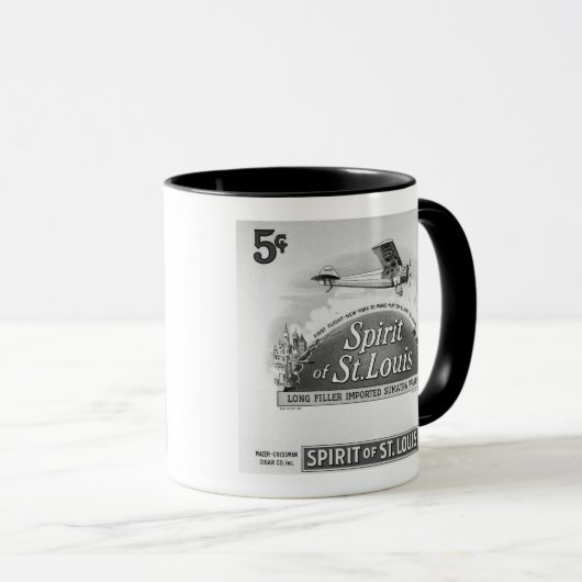 Geest van St. Louis  Cigar Wrapper Mok (Voorkant rechts)