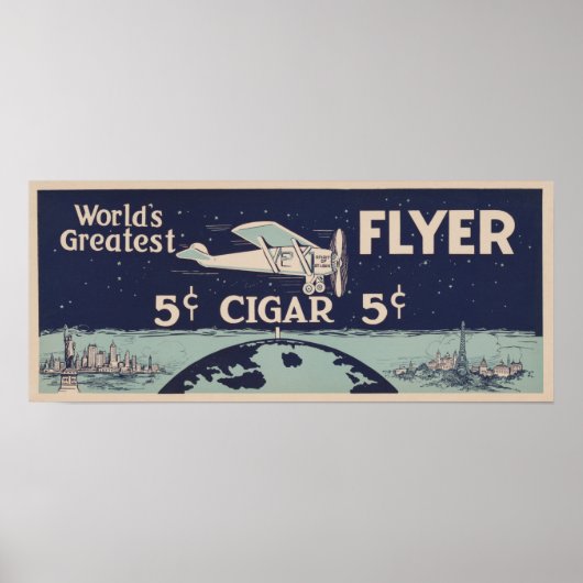 Geest van St. Louis -  reclame voor Cigar Poster (Voorkant)