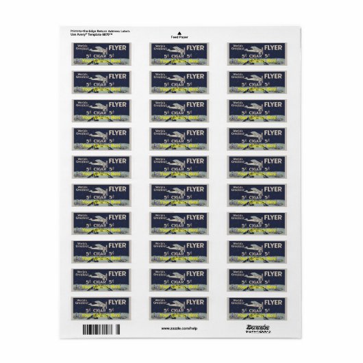 Geest van St. Louis - 's Werelds grootste broerlab Etiket (Full Sheet)