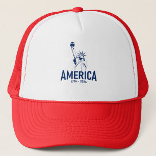 Geest van vrijheid 1776-2026 trucker pet