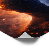 Geest van Vuur en Water Poster (Hoek)