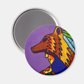 Geest van Wolf 3 door Piliero Magneet (Voorkant / Achterkant)