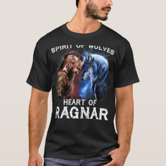 Geest van Wolven Hart van Ragnar Cooler Viking T-shirt