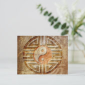 Geest van Yin & Yang Briefkaart (Staand voorkant)