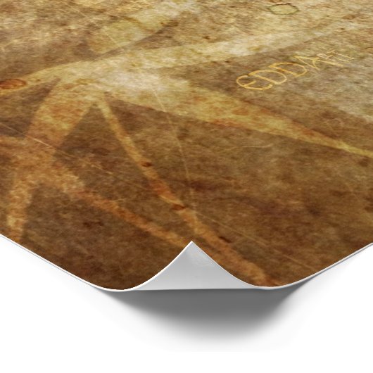 Geest van Yin & Yang Poster (Hoek)