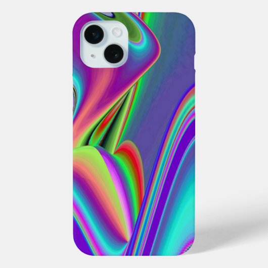 Geest van zomerbries, Abstracte 3D Regenboogkunst Case-Mate iPhone Case (Achterkant)