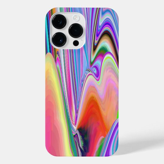 Geest van zomerse bries, Abstracte 3D Regenboogkun iPhone Hoesje (Achterkant)