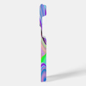 Geest van zomerse bries, Abstracte 3D Regenboogkun iPhone Hoesje (Linkerkant)