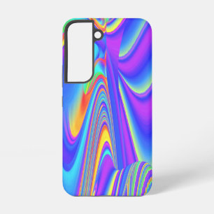 Geest van zomerse bries, Abstracte 3D Regenboogkun Samsung Galaxy Hoesje