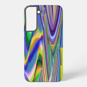 Geest van zomerse bries, Abstracte 3D Regenboogkun Samsung Galaxy Hoesje