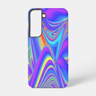 Geest van zomerse bries, Abstracte 3D Regenboogkun Samsung Galaxy Hoesje