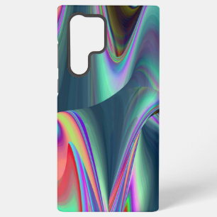 Geest van zomerse bries, Abstracte 3D Regenboogkun Samsung Galaxy Hoesje