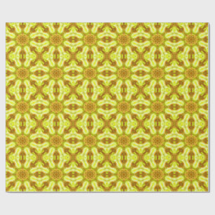 Geest van zonneblad abstract patroon cadeaupapier
