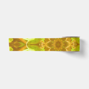 Geest van zonneblad abstract patroon  satijnen lint
